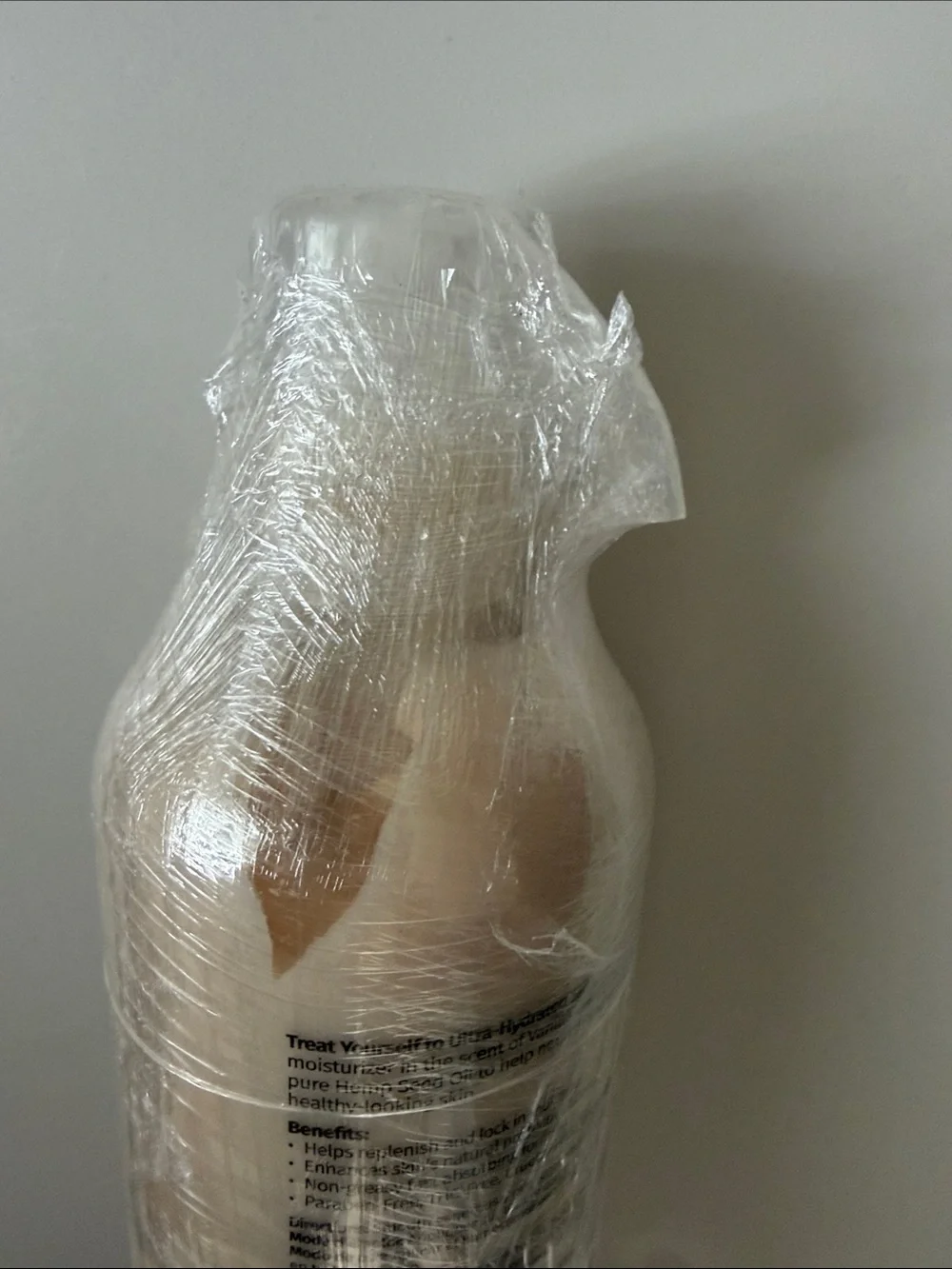 Hempz Treats Vanilla Creme Brulee Body Lotion BROKEN PUMP! Otherwise NEW